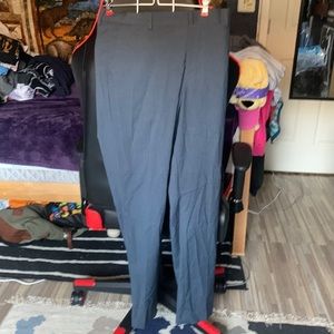 worn twice h and m blue slacks